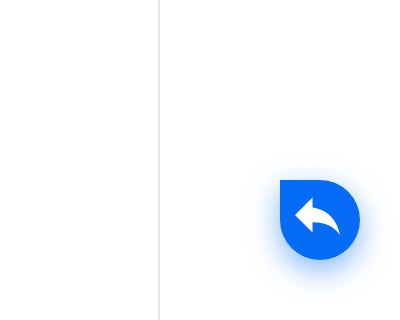 Floating feedback button in the corner of the page
